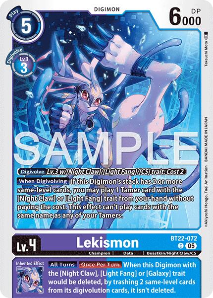 Lekismon [BT22 - BT22-072 C]