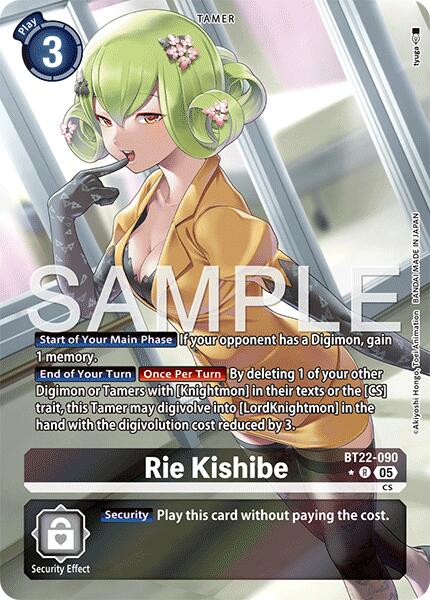Rie Kishibe (Alternate Art) [BT22 - BT22-090 R]