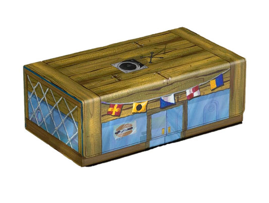 Squaroes Spongebob Squarepants (Wave 1) Collectors Case - Krusty Krab