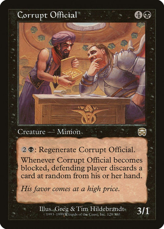 Corrupt Official [MMQ - 128]