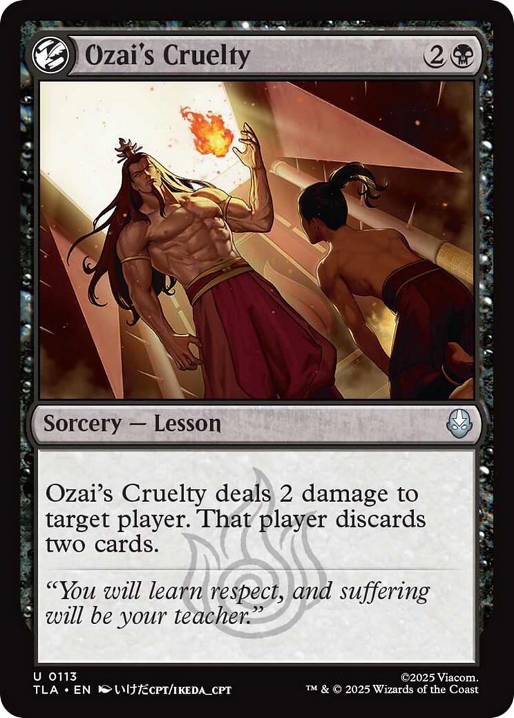 Ozai's Cruelty