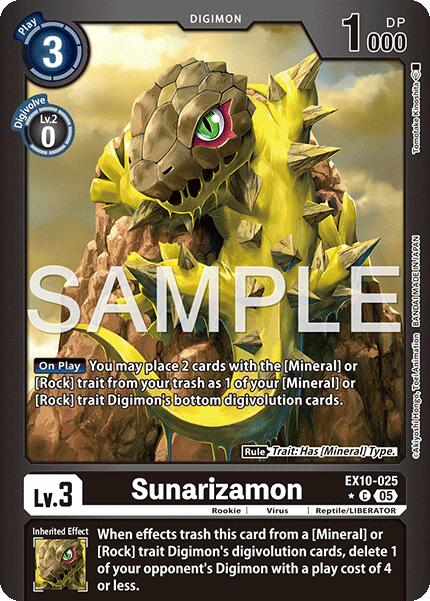 Sunarizamon (Limited Foil)