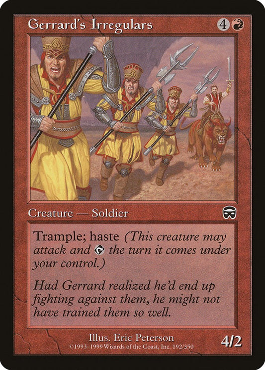 Gerrard's Irregulars [MMQ - 192]