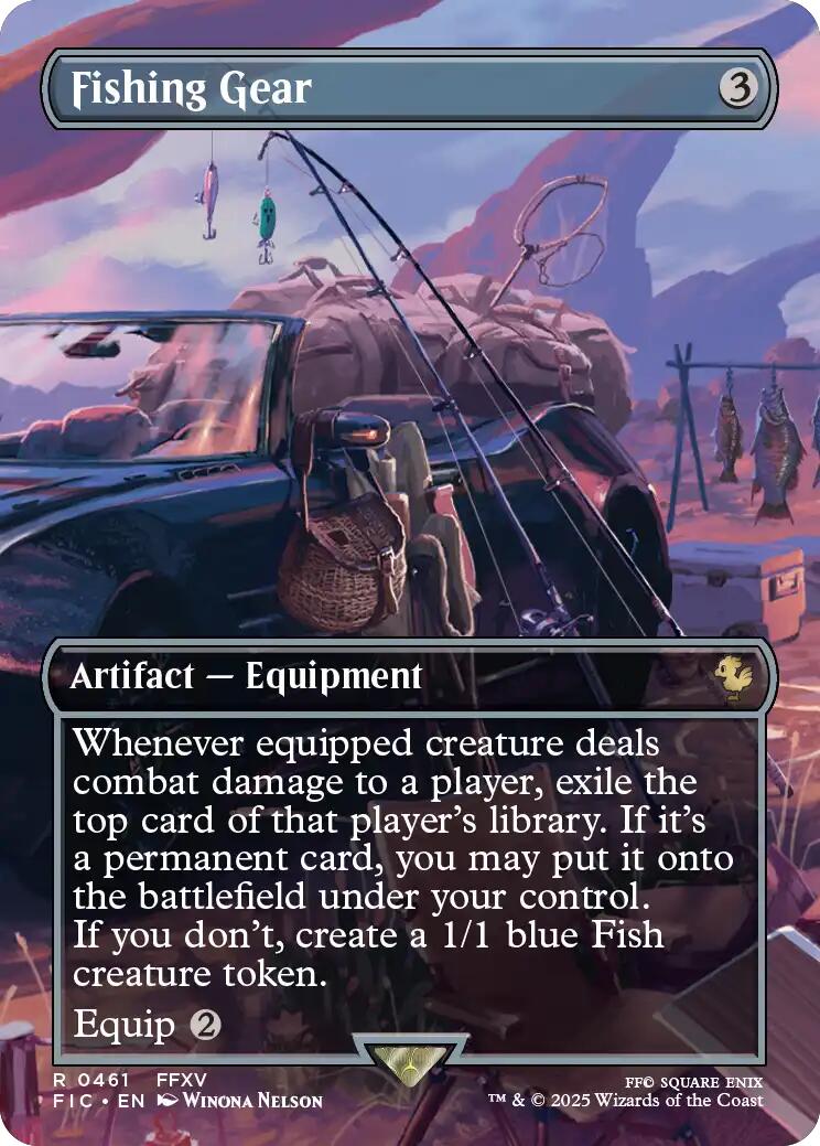 Fishing Gear (Borderless)