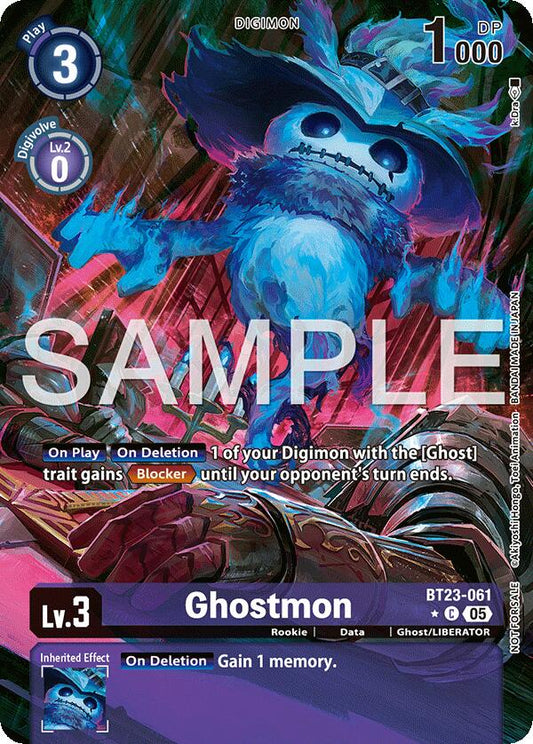 Ghostmon (Hacker's Slumber Box Promotion Pack)