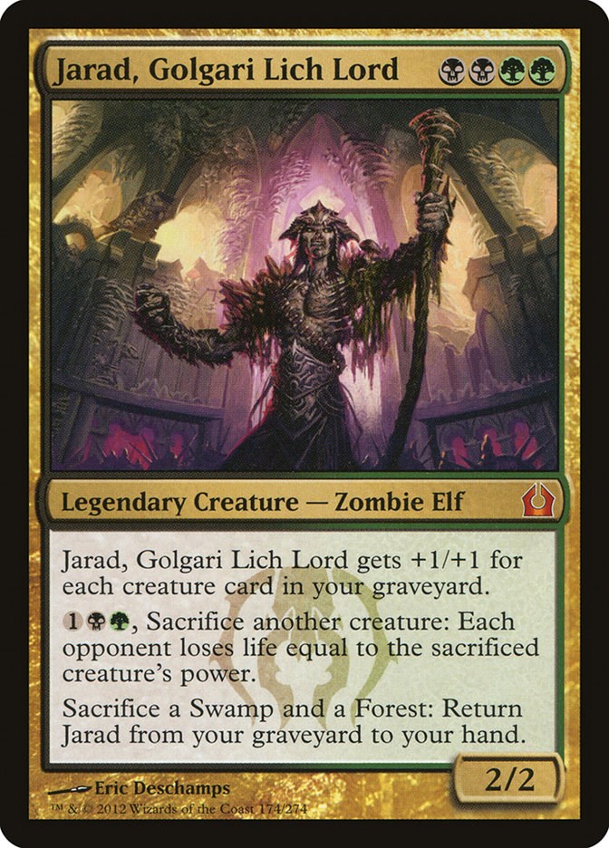 Jarad, Golgari Lich Lord [RTR - 174]