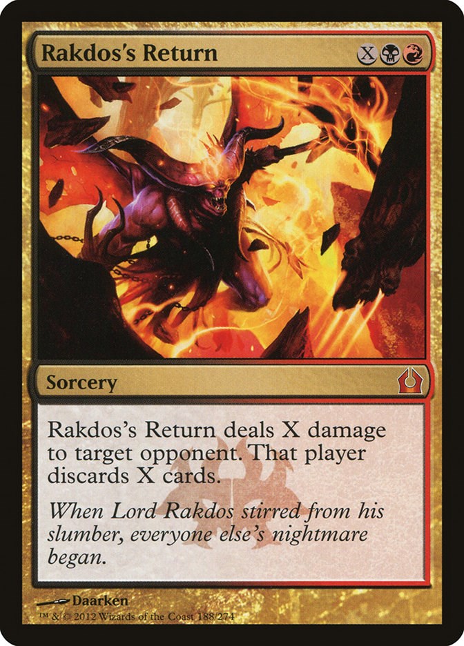 Rakdos's Return [RTR - 188]