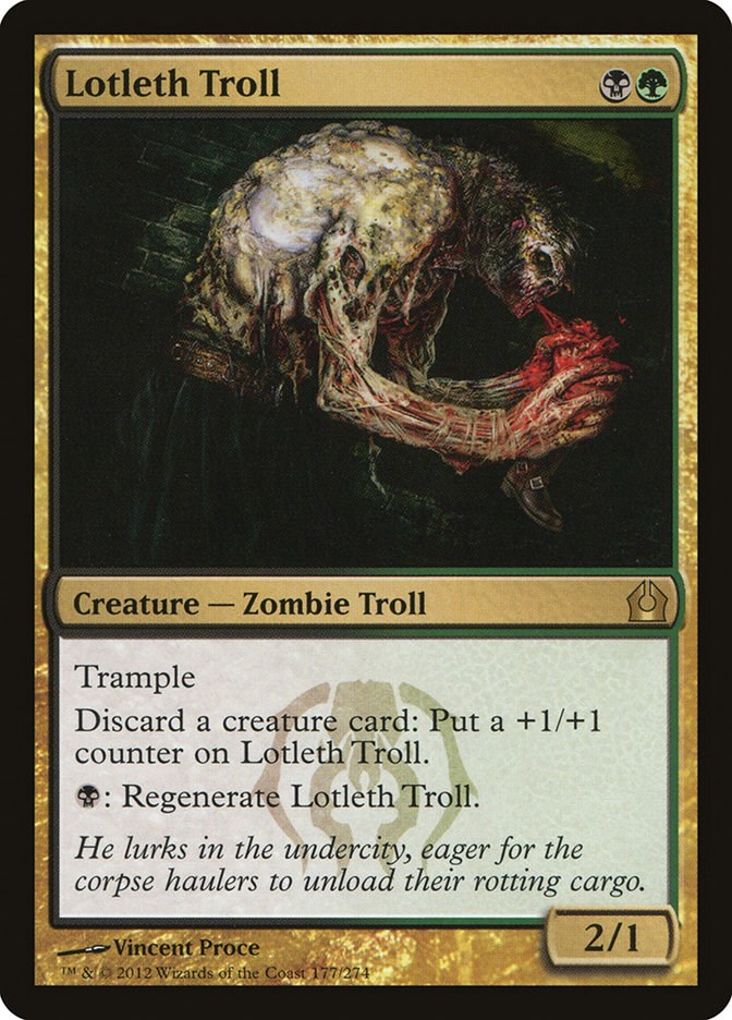 Lotleth Troll [RTR - 177]