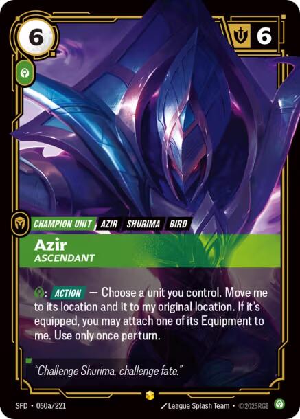 Azir - Ascendant (Alternate Art)