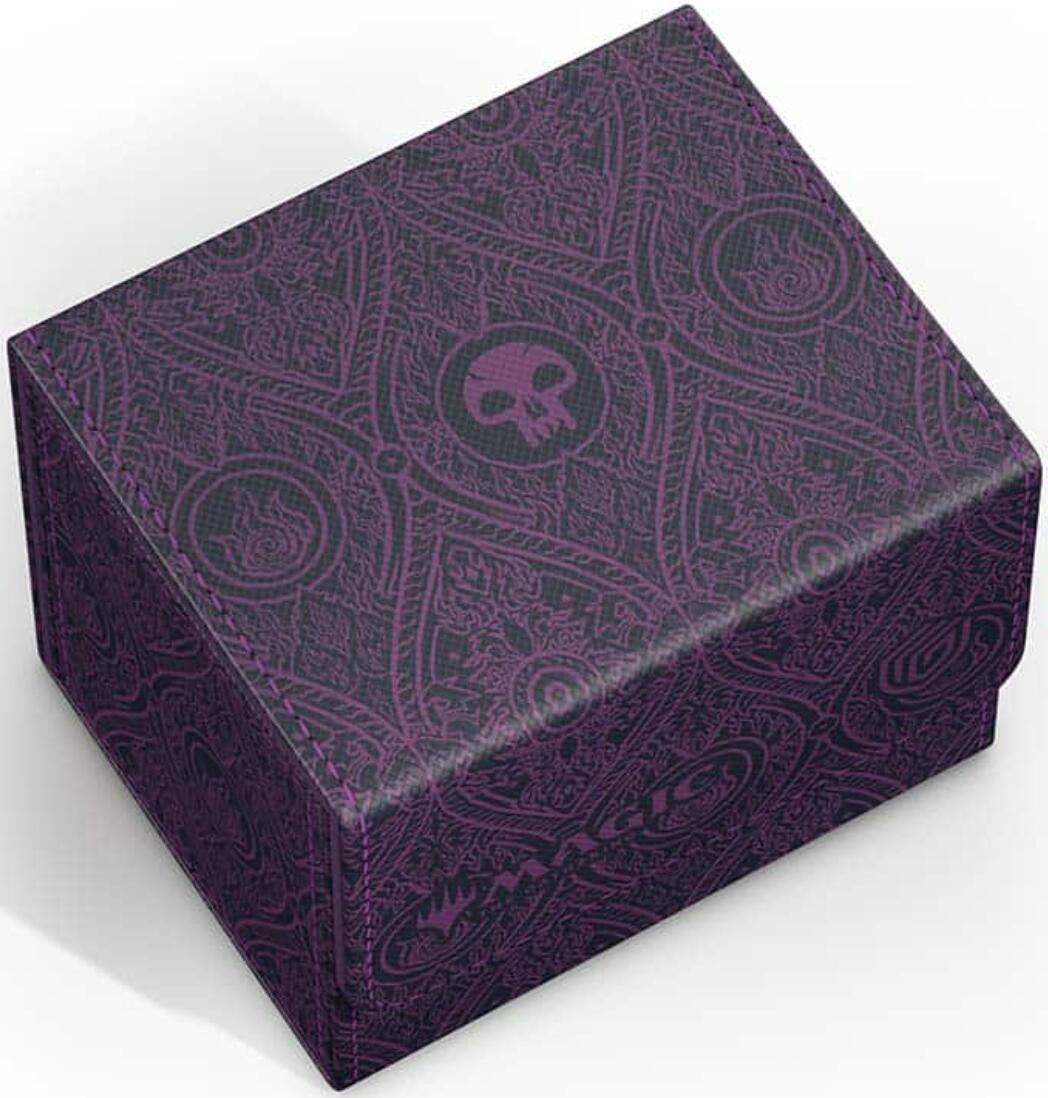 Magic: The Gathering Avatar: The Last Airbender Sidewinder 100+ Xenoskin Deck Box - Black Mana