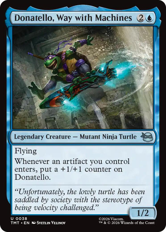 Donatello, Way with Machines