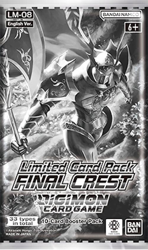 Limited Card Pack -Final Crest- (Sealed Promotional Pack)