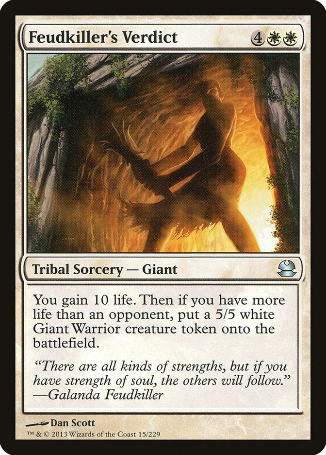 Feudkiller's Verdict [MMA - 15]