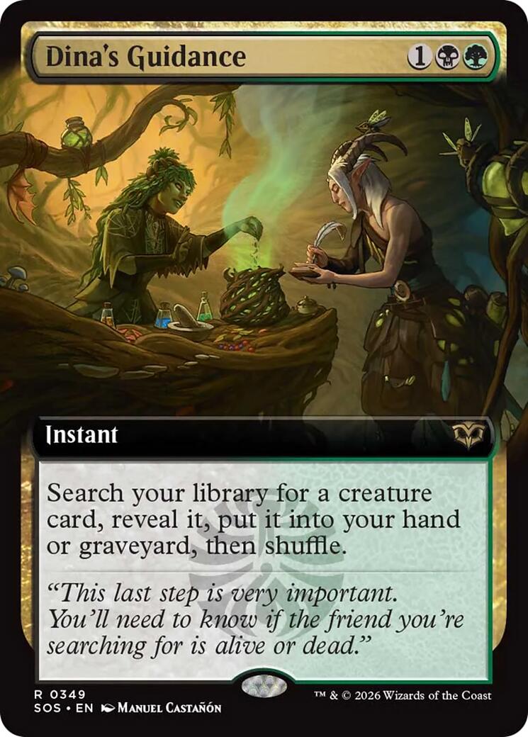 Dina's Guidance (Extended Art)