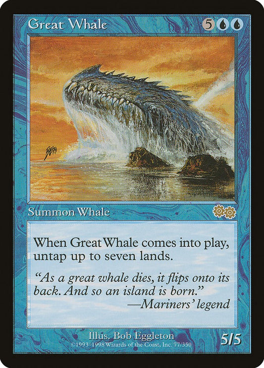 Great Whale [USG - 77]
