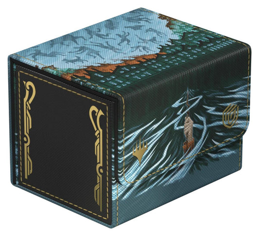 Magic: The Gathering Secrets of Strixhaven - Sidewinder 100+ Xenoskin Deck Box - Cyclonic Rift