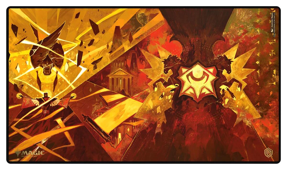 Magic: The Gathering Secrets of Strixhaven Playmat - Lorehold