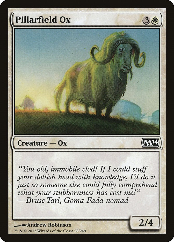 Pillarfield Ox [M14 - 28]