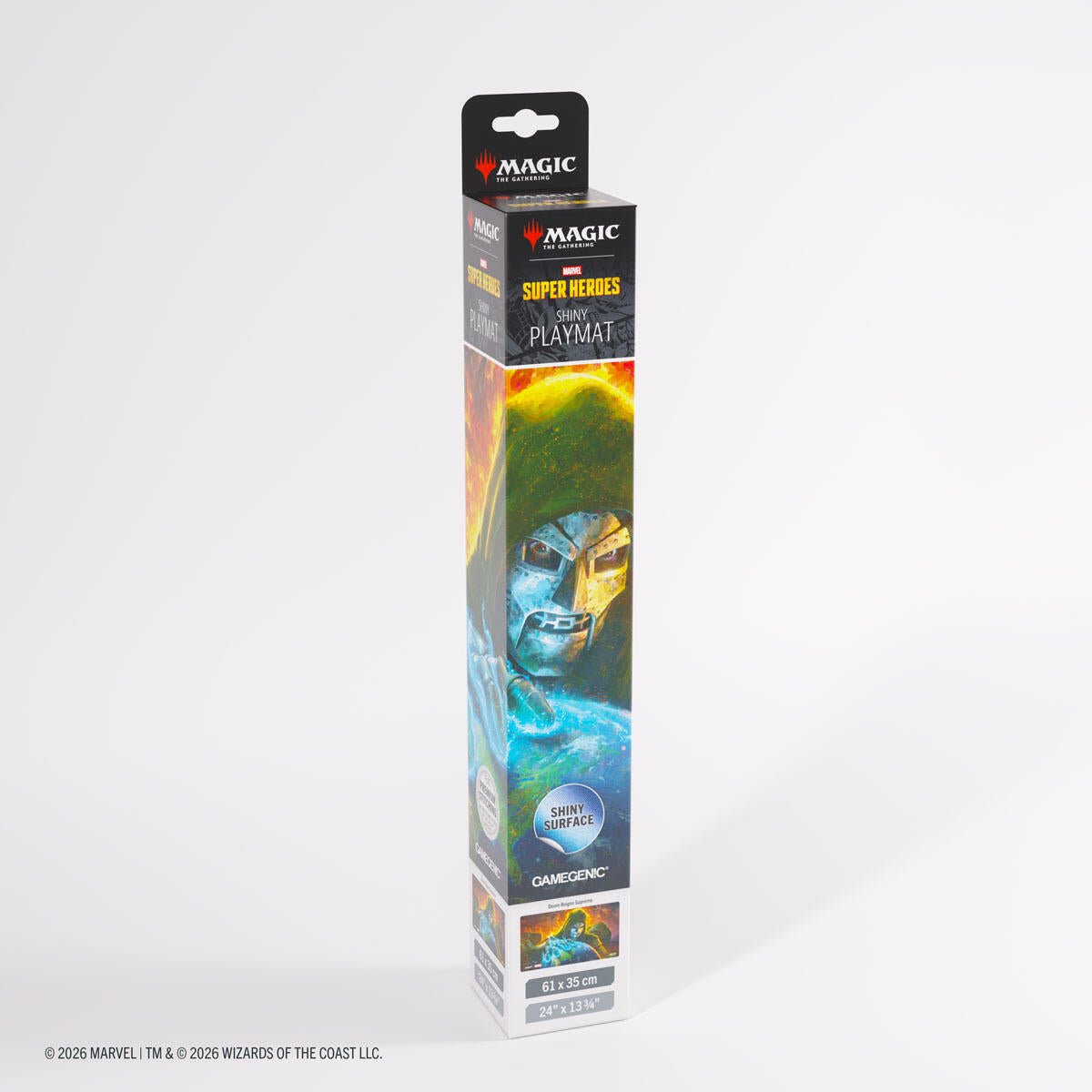 Magic: The Gathering Marvel Superheroes Shiny Playmat - Doom Reigns Supreme