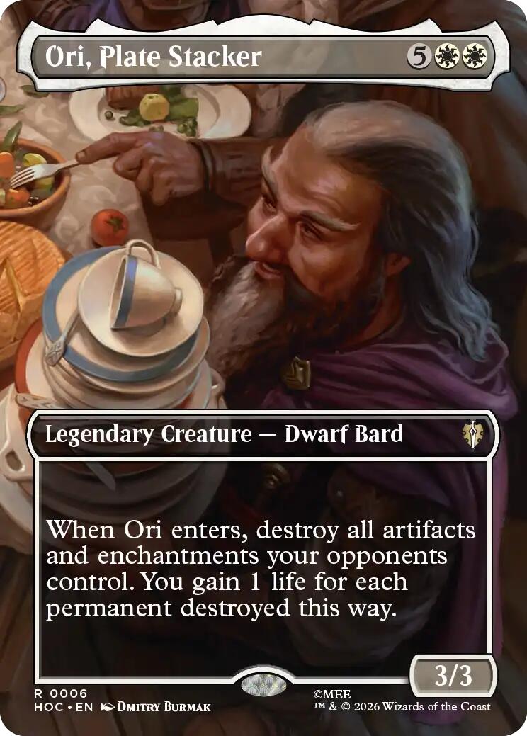 Ori, Plate Stacker (Borderless)