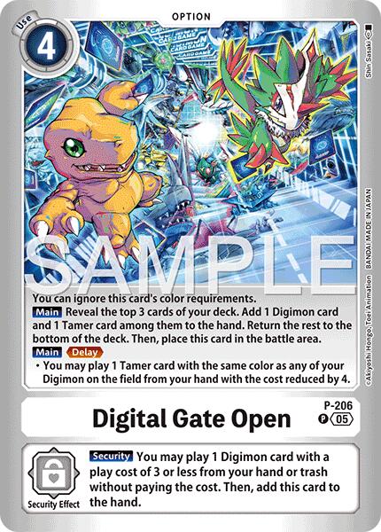 Digital Gate Open