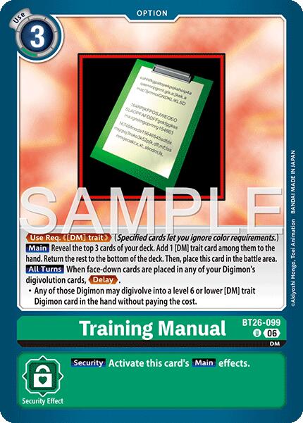 Training Manual
