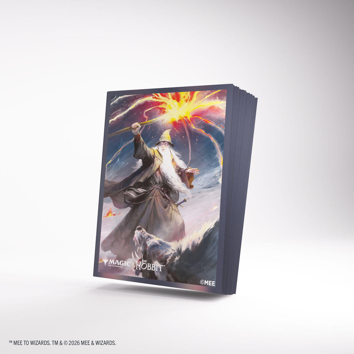 Magic: The Gathering The Hobbit Premium Art Sleeves - Gandalf, Shadow's Foe
