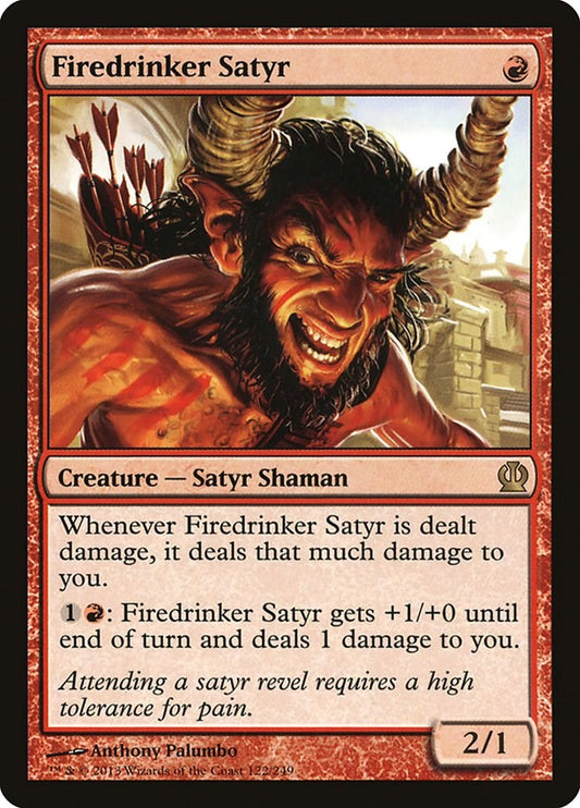 Firedrinker Satyr [THS - 122]