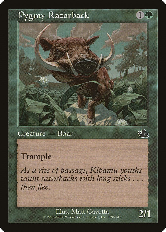 Pygmy Razorback [PCY - 120]