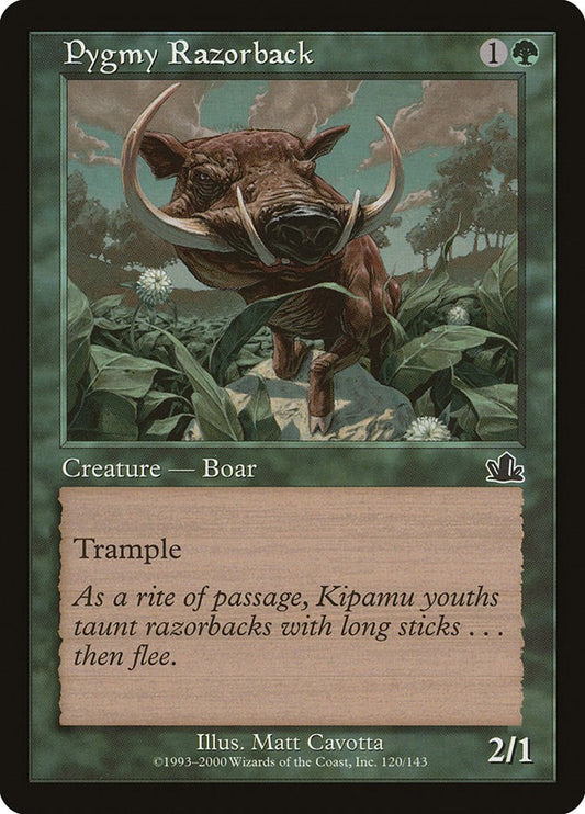 Pygmy Razorback [PCY - 120]