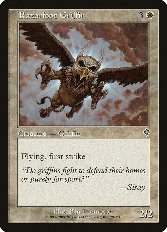 Razorfoot Griffin [INV - 29]