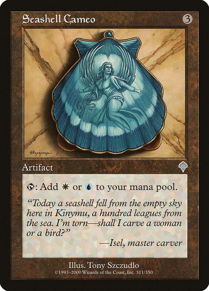 Seashell Cameo [INV - 311]