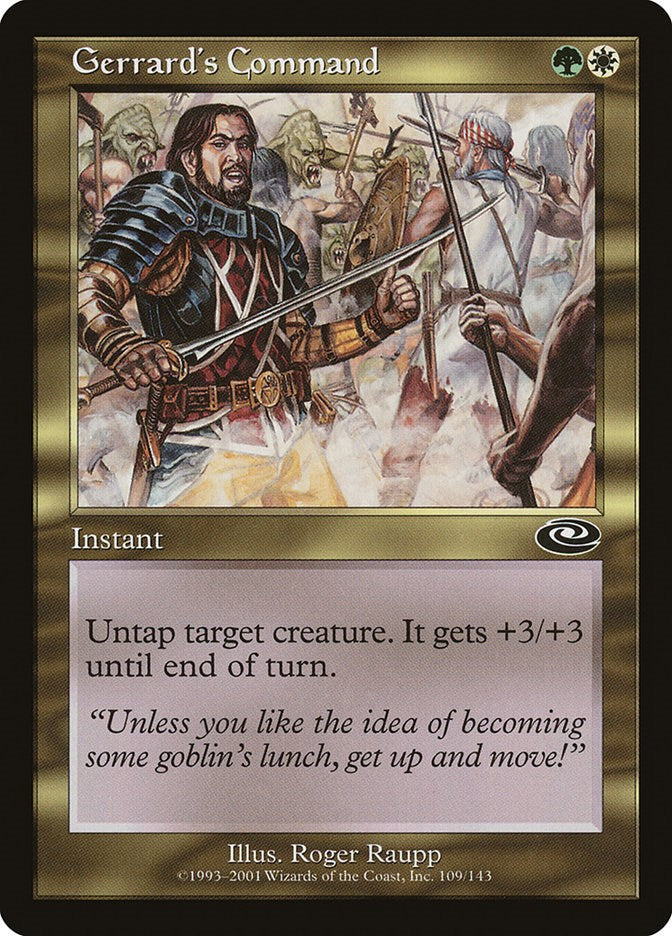 Gerrard's Command [PLS - 109]