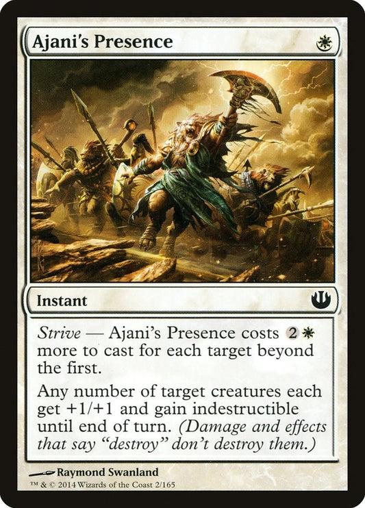 Ajani's Presence [JOU - 2]