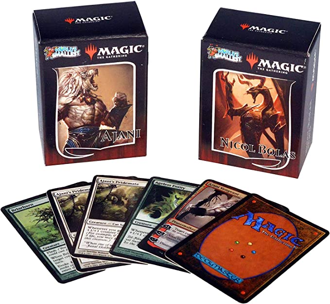 World's Smallest Magic: The Gathering Ajani VS. Nicol Bolas Duel Decks