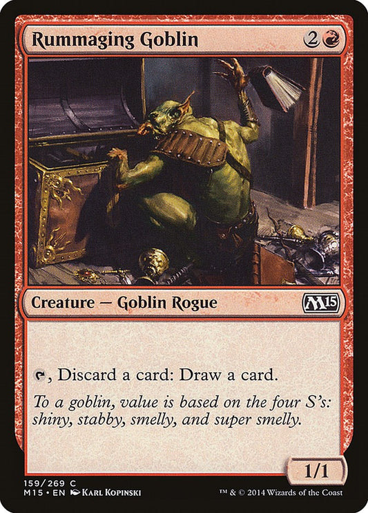 Rummaging Goblin [M15 - 159]