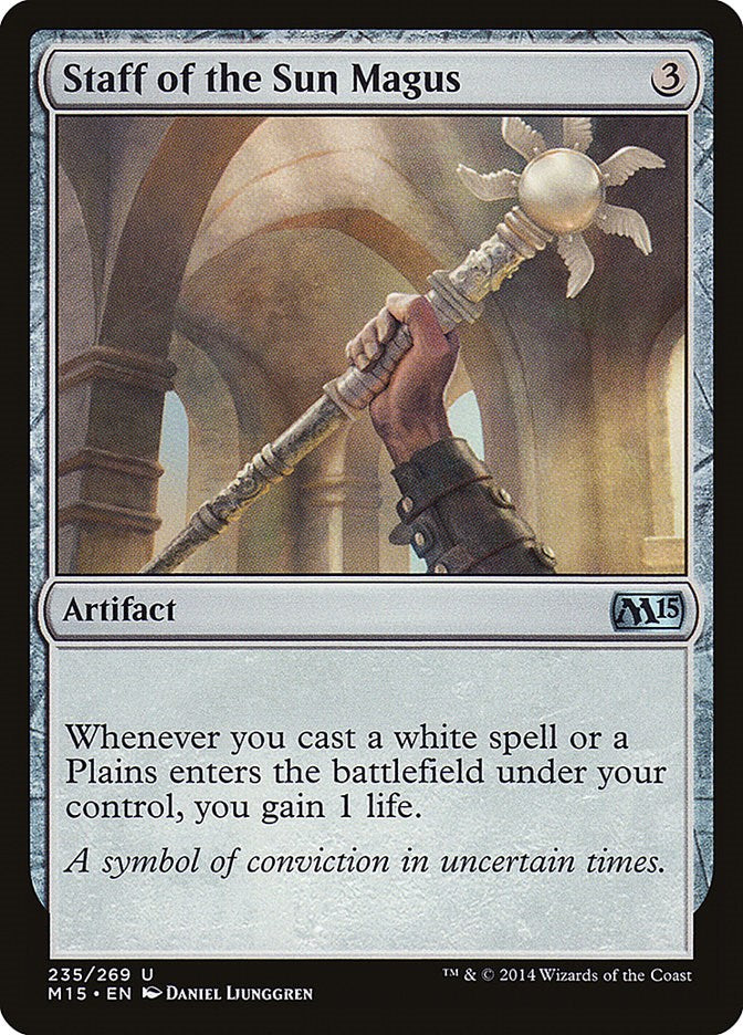 Staff of the Sun Magus [M15 - 235]