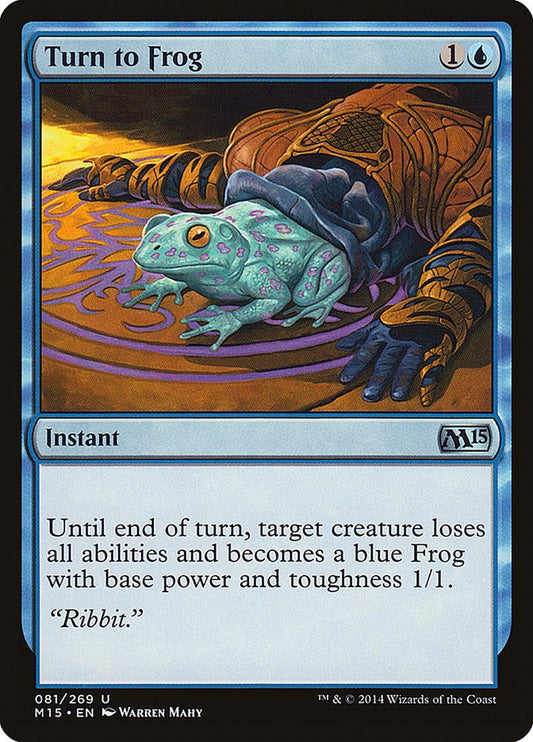 Turn to Frog [M15 - 81]