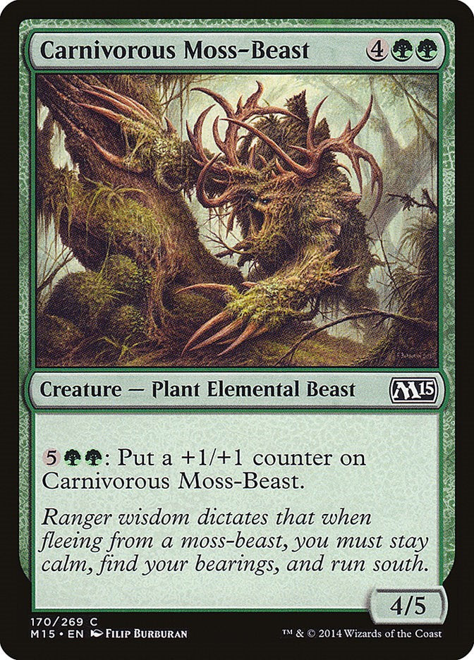 Carnivorous Moss-Beast [M15 - 170]