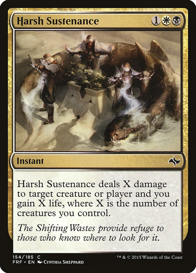 Harsh Sustenance [FRF - 154]