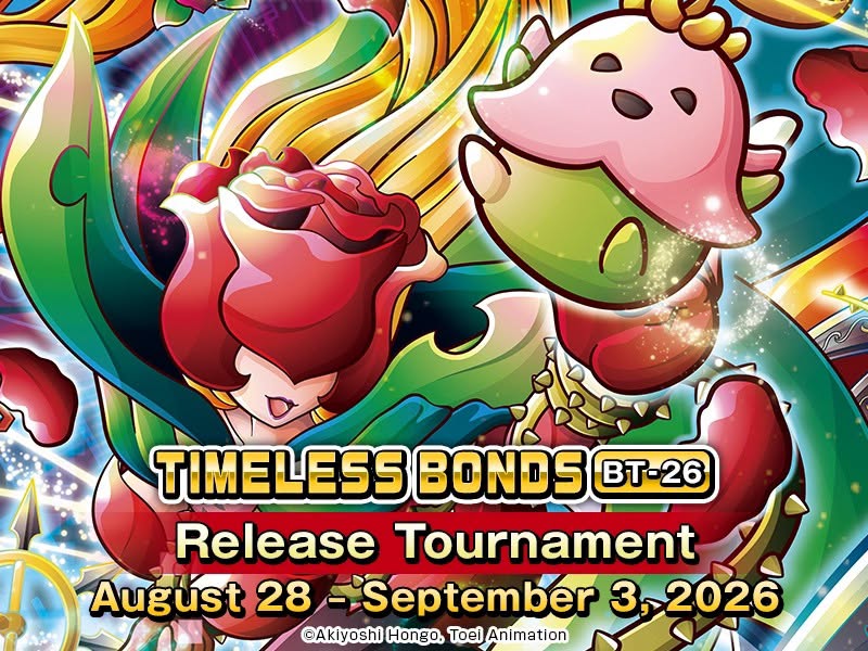 DIGIMON TIMELESS BONDS [BT-26] Release Event
