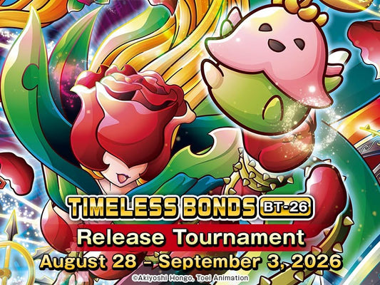 DIGIMON TIMELESS BONDS [BT-26] Release Event