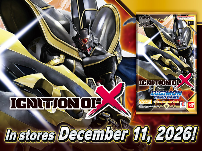 DIGIMON IGNITION OF X [BT-27] Release Event