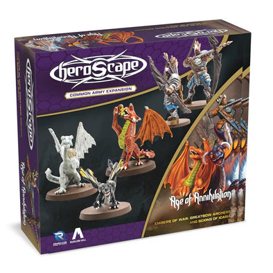 Heroscape Army Expansion - Embers of War: Greatbow Archers and Scions of Icaria