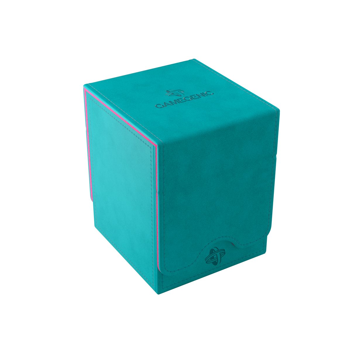 GameGenic Squire Plus 100+ XL Deck Box (Teal/Pink)