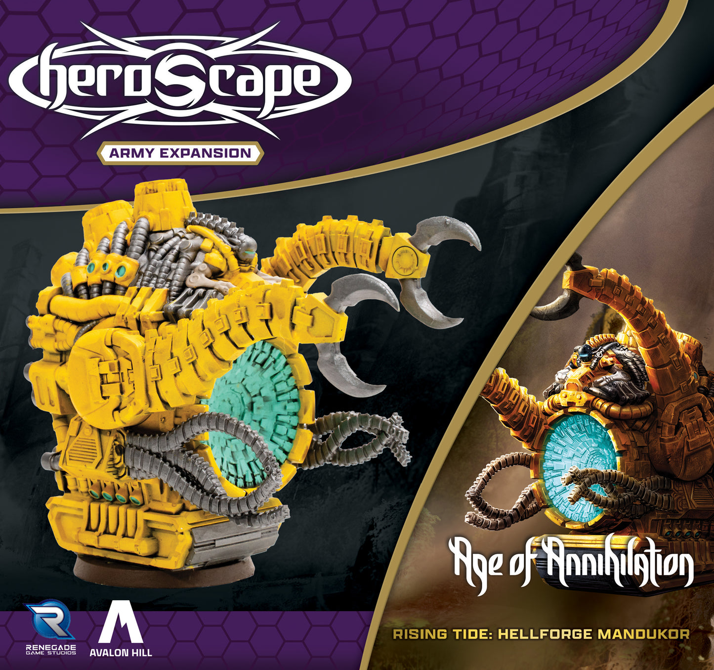 Heroscape Army Expansion - Rising Tide: Hellforge Mandukor