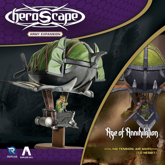 Heroscape Army Expansion - Air Marshal Zed Nesbitt