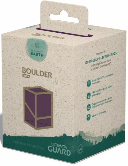 Return to Earth Boulder Deck Case Purple [000]